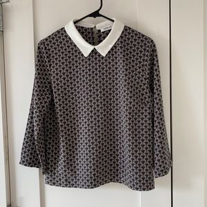 Vintage Love Patterned Blouse - s/m